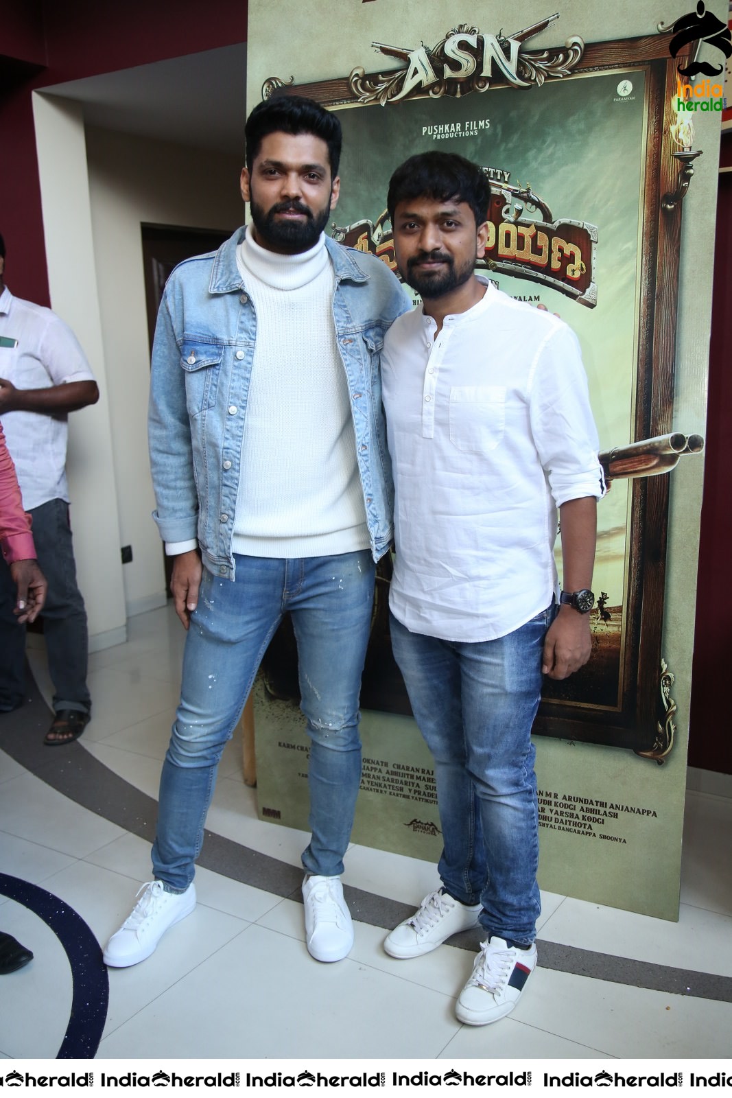 Director Sachin and Actor Rakshit Shetty spotted together