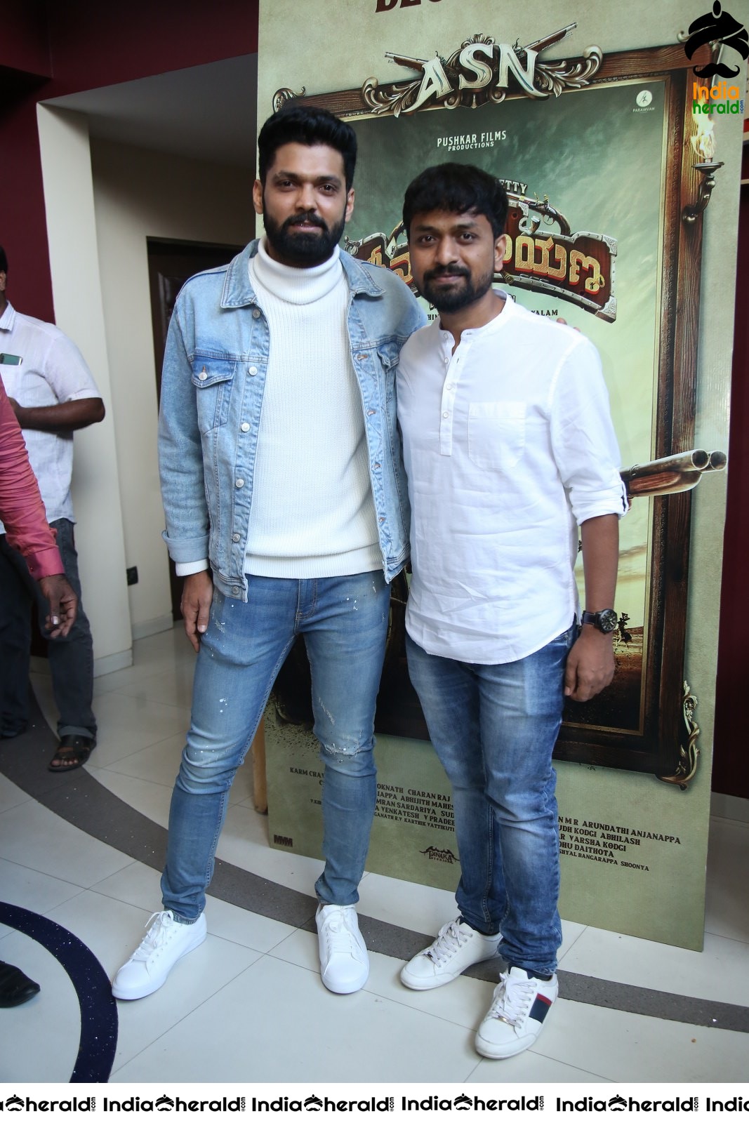 Director Sachin and Actor Rakshit Shetty spotted together