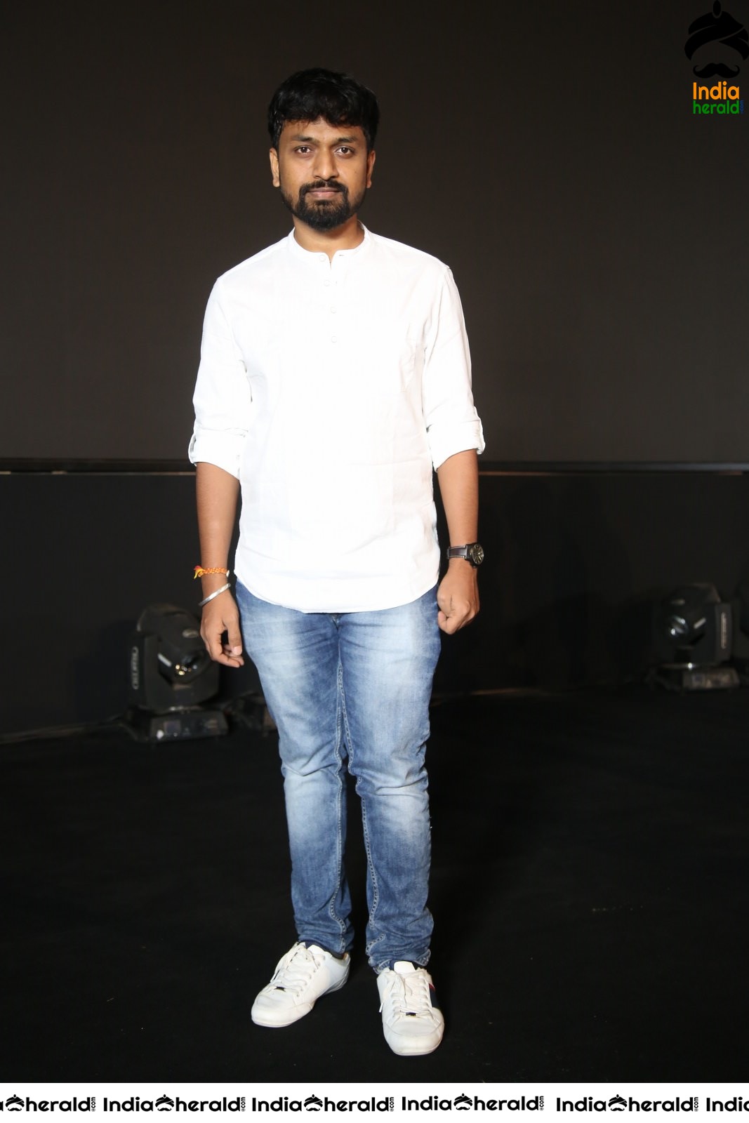 Director Sachin Latest Stills from Avane Srimannarayana Press Meet Set 1