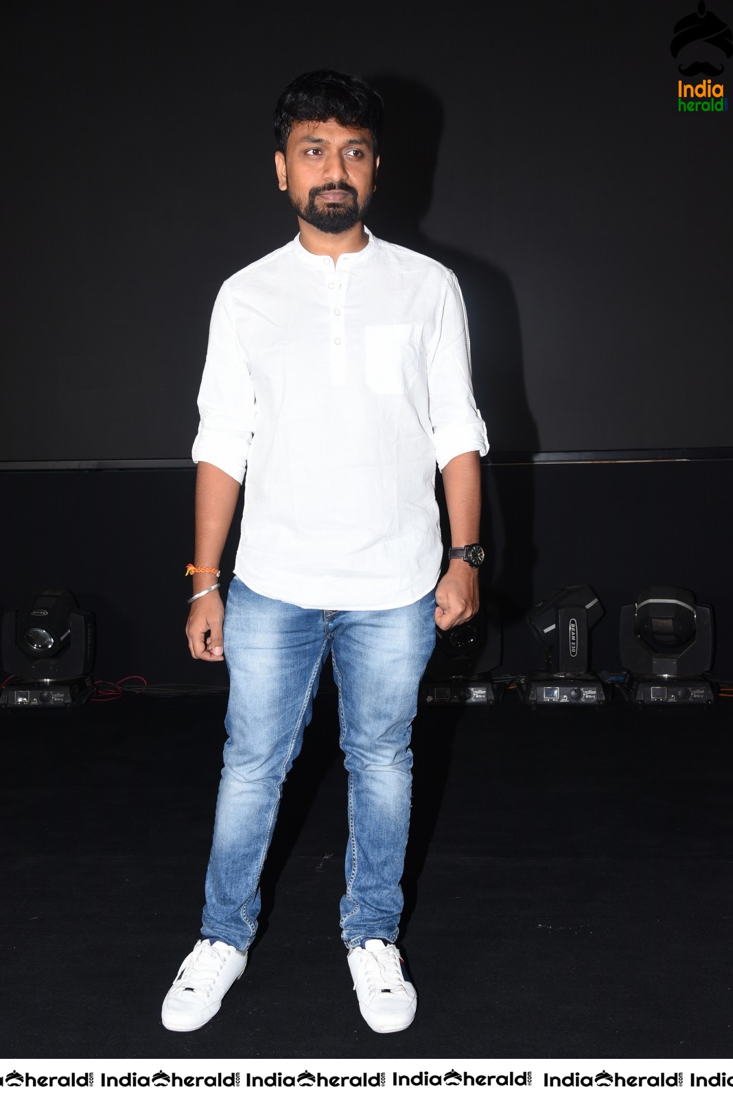 Director Sachin Latest Stills from Avane Srimannarayana Press Meet Set 2