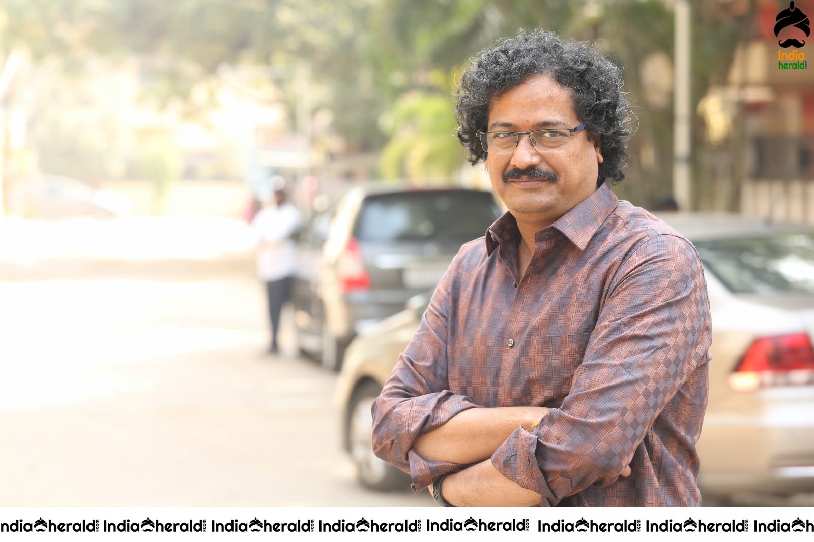 Director Satish Vegesna Interview Stills Set 2