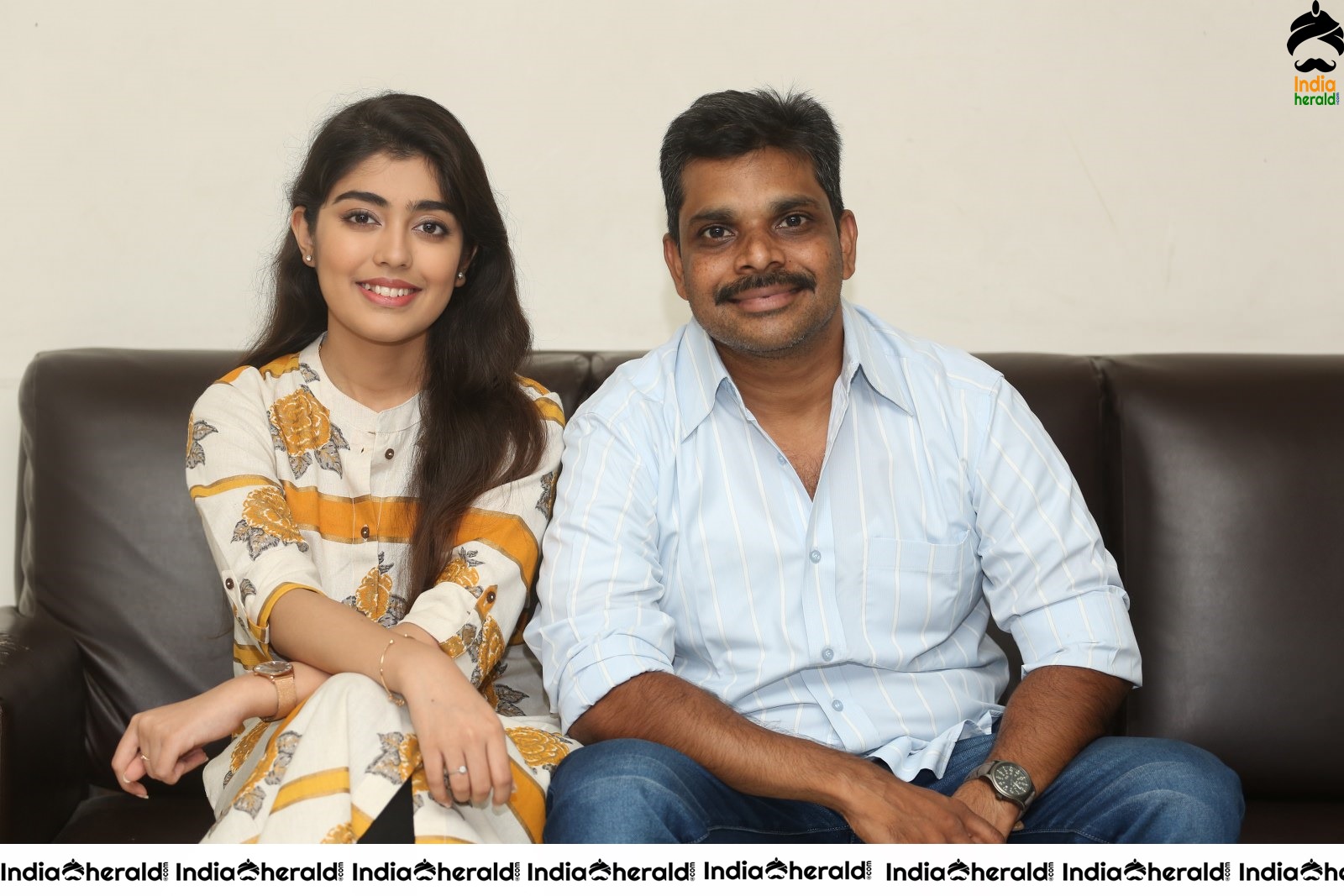 Director Shankar Press Meet stills with Female lead Gargeyi