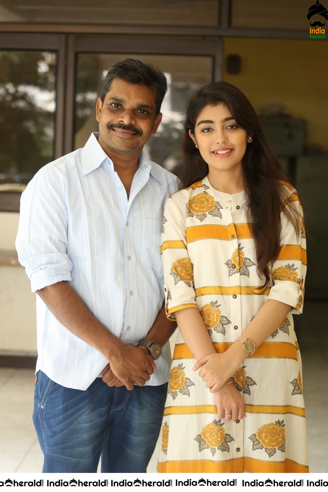 Director Shankar Press Meet stills with Female lead Gargeyi