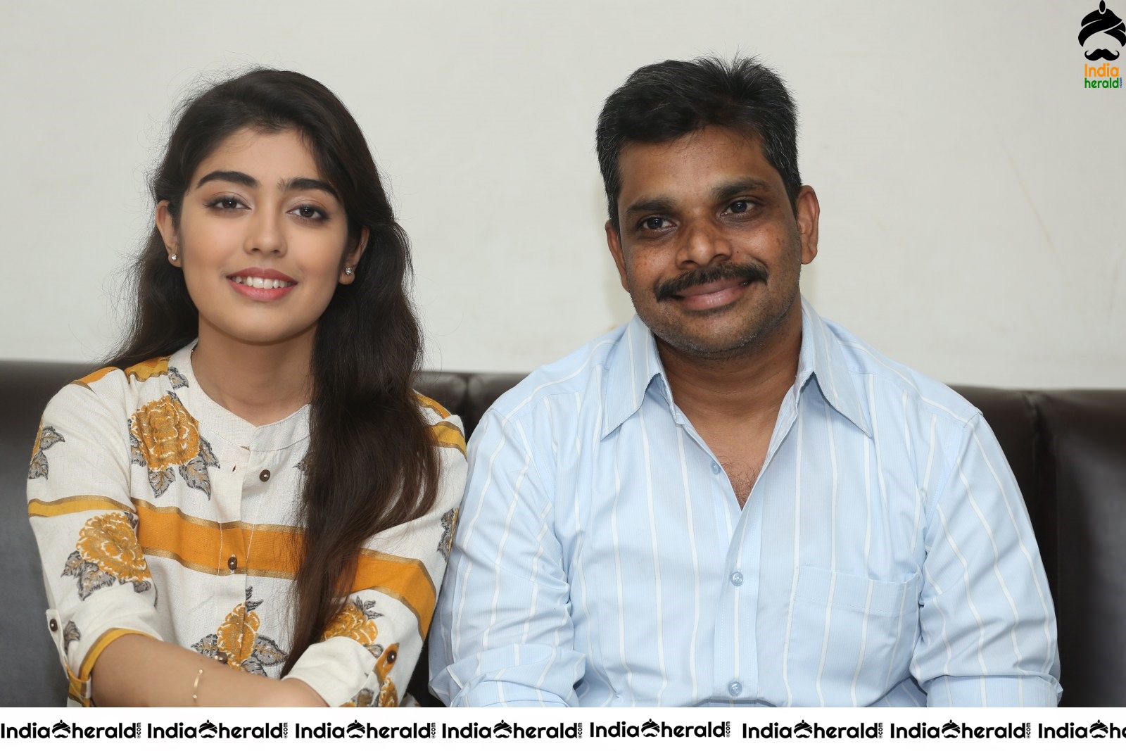 Director Shankar Press Meet stills with Female lead Gargeyi