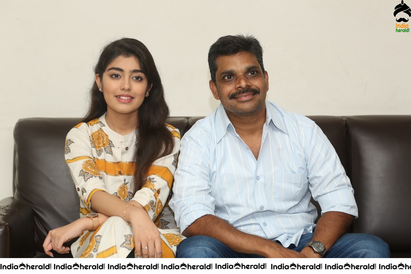 Director Shankar Press Meet stills with Female lead Gargeyi