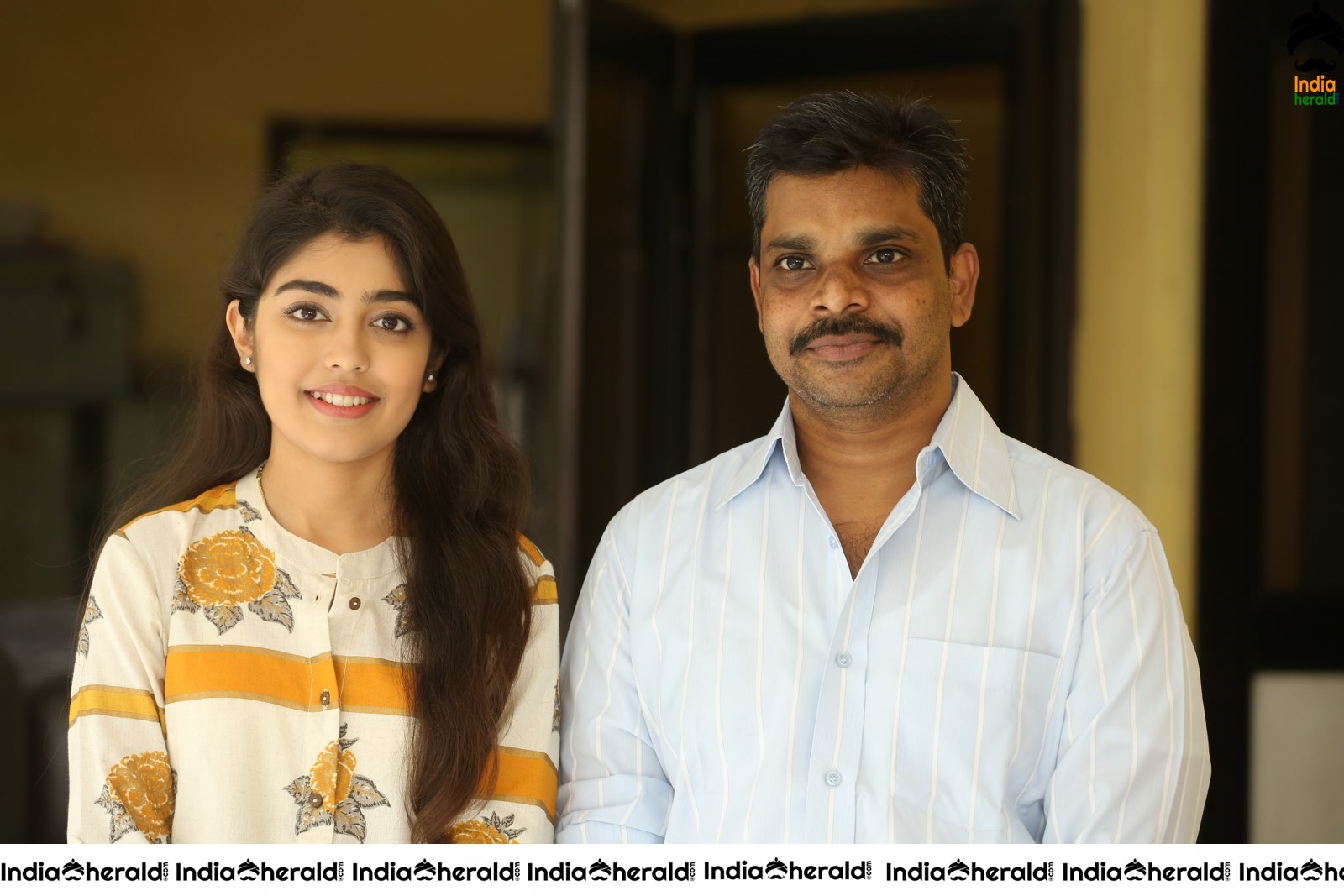 Director Shankar Press Meet stills with Female lead Gargeyi