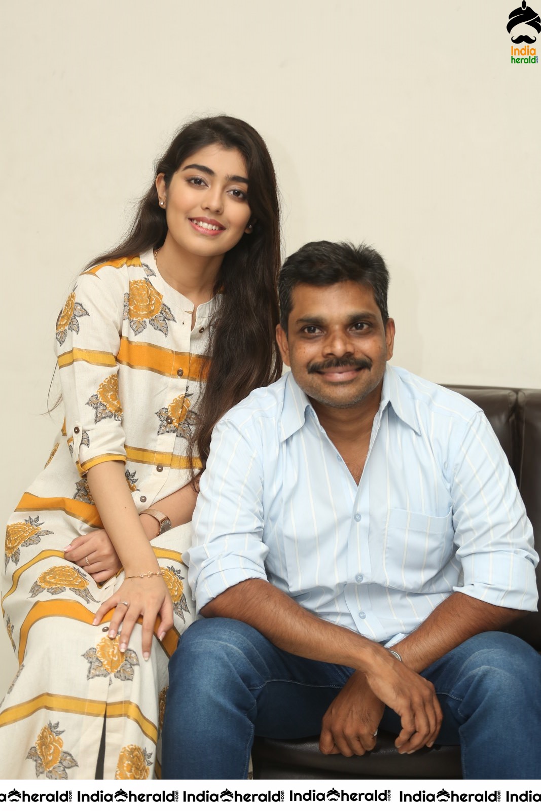 Director Shankar Press Meet stills with Female lead Gargeyi