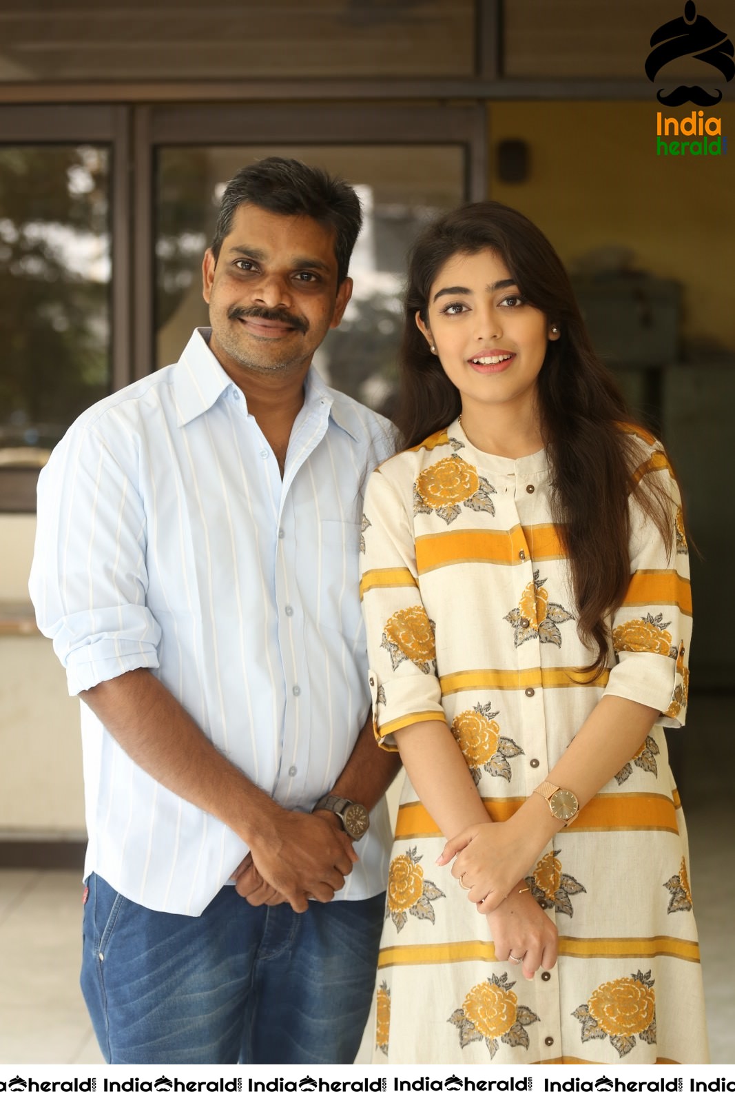 Director Shankar Stills with Gargeyi Yellapragada Set 1