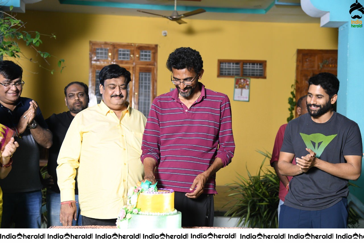 Director Shekar kammmula birthday celebrations on the location of Love story