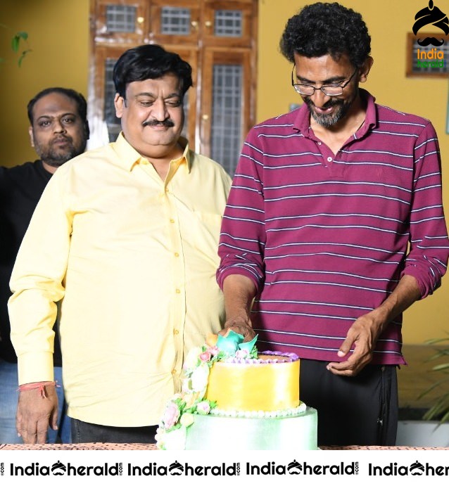 Director Shekar kammmula birthday celebrations on the location of Love story