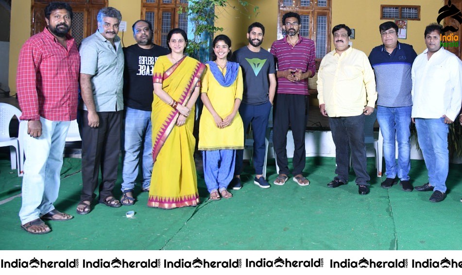 Director Shekar kammmula birthday celebrations on the location of Love story