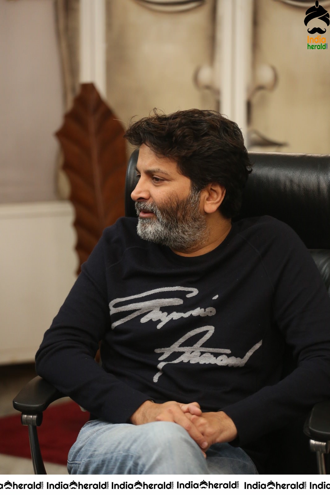 Director Trivikram Srinivas Interview Stills Set 2