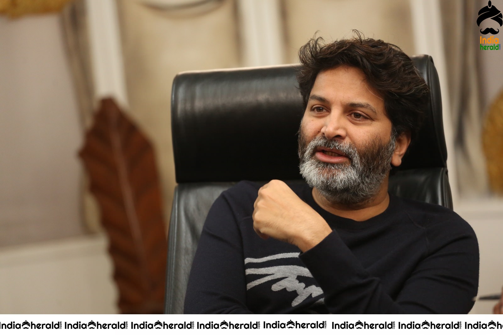 Director Trivikram Srinivas Interview Stills Set 2