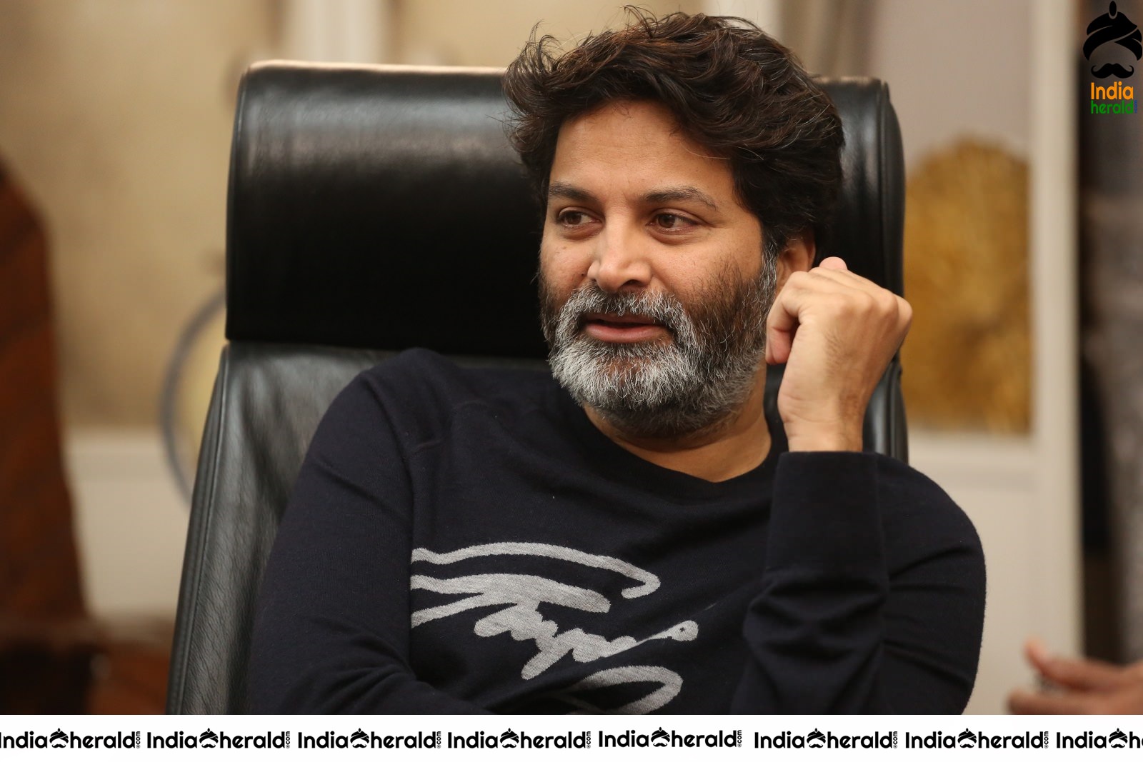 Director Trivikram Srinivas Interview Stills Set 2