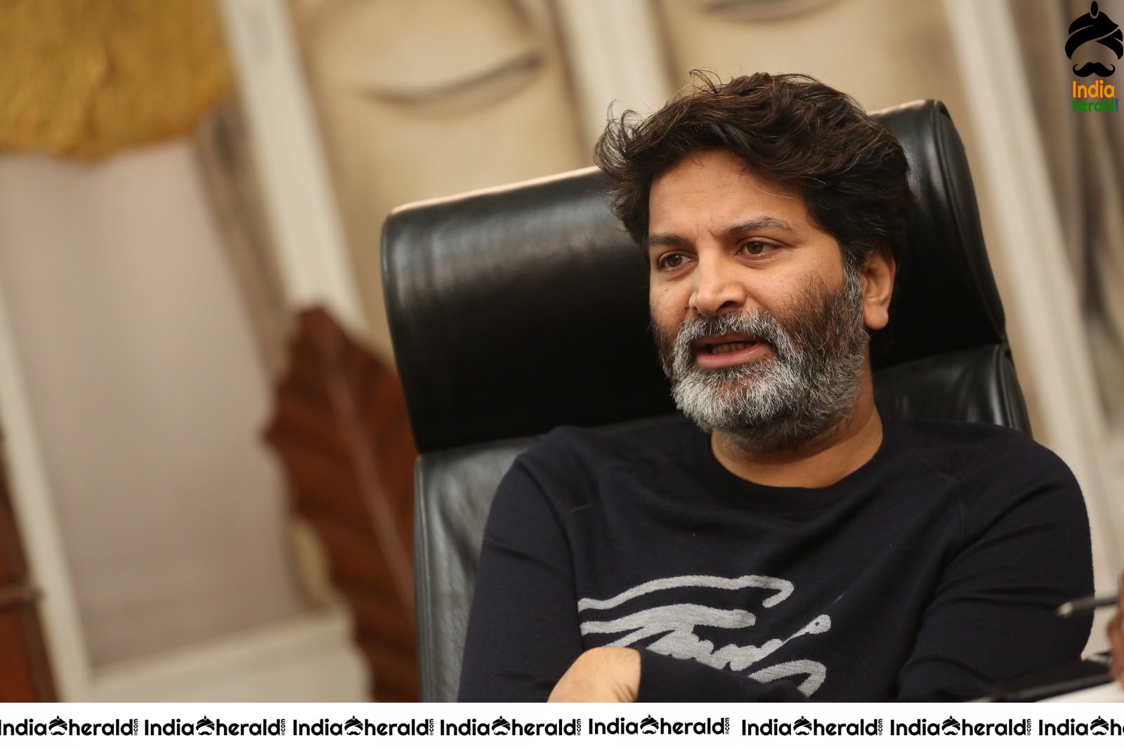 Director Trivikram Srinivas Interview Stills Set 2