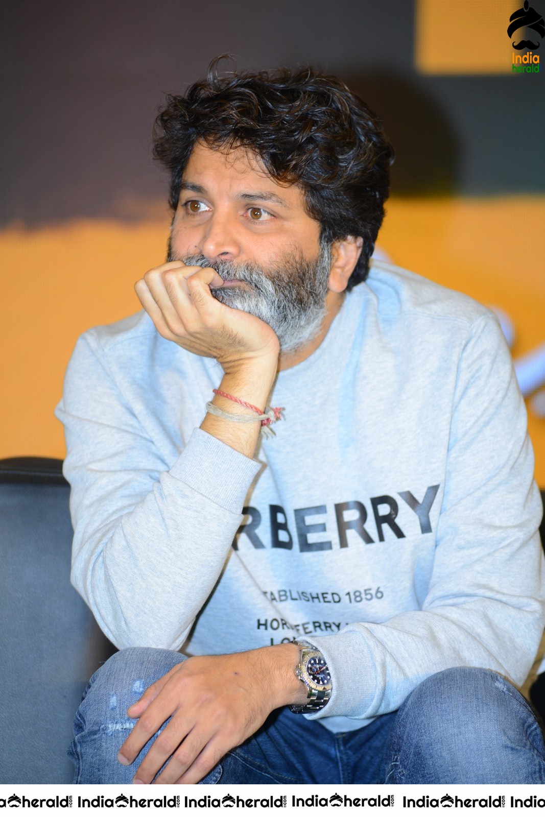 Director Trivikram Srinivas Latest Photos from AV Success meet Set 1