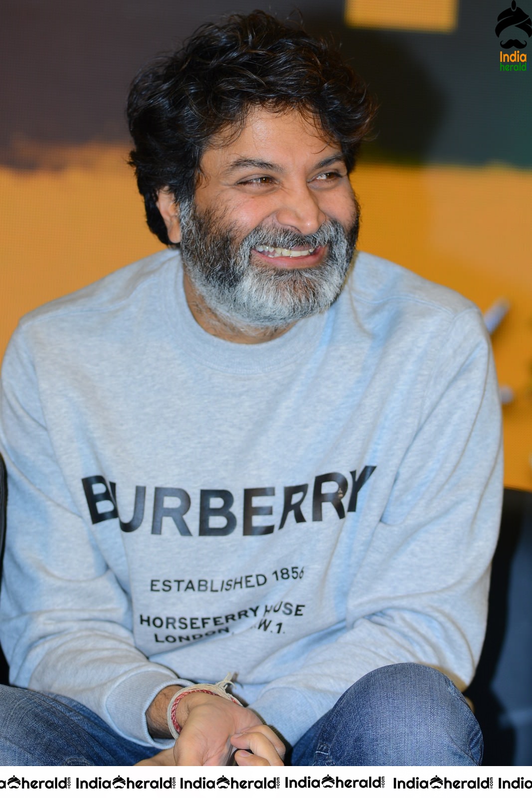 Director Trivikram Srinivas Latest Photos from AV Success meet Set 2