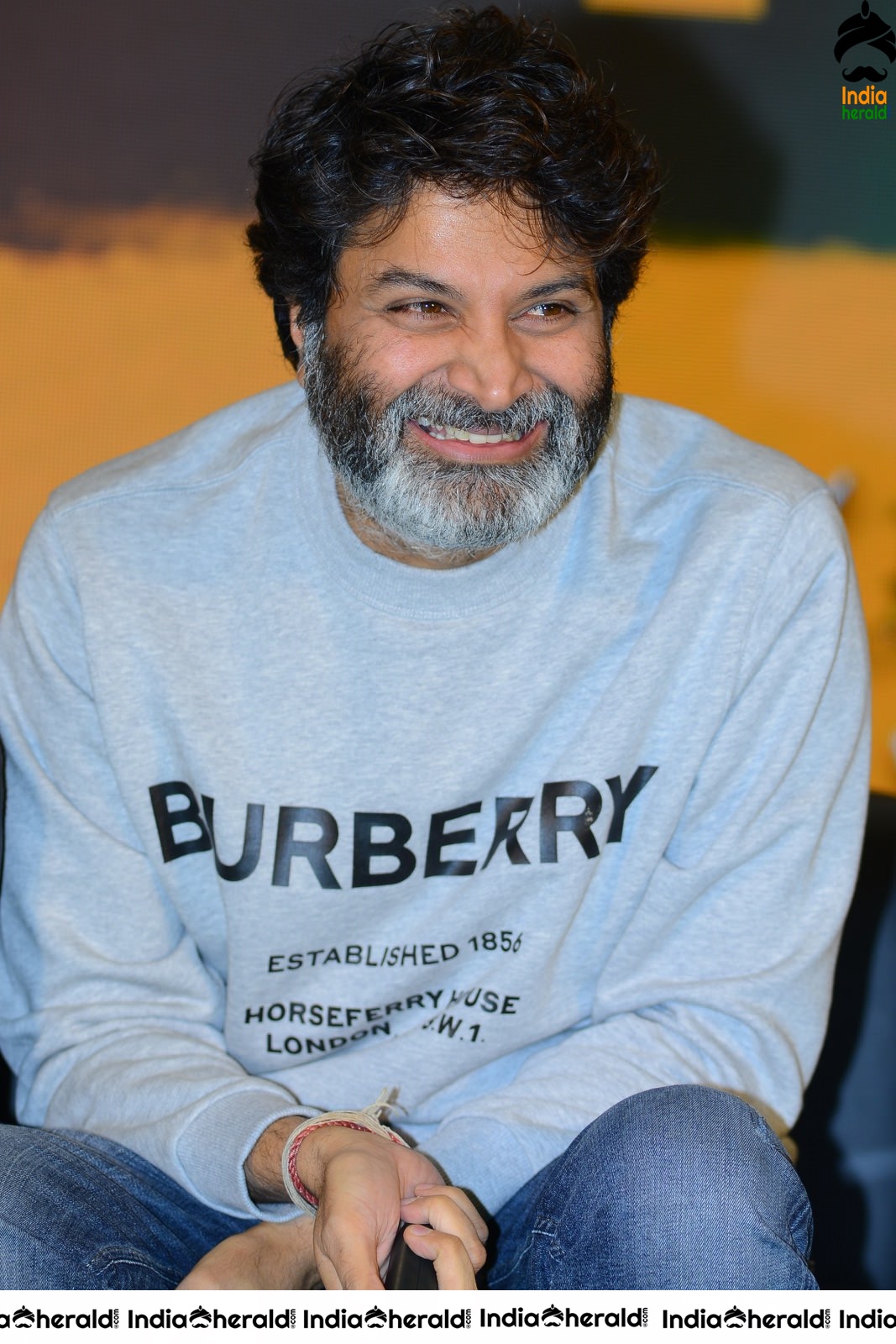 Director Trivikram Srinivas Latest Photos from AV Success meet Set 2