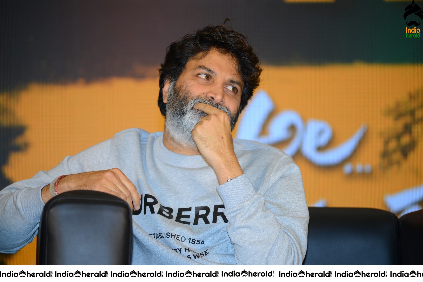 Director Trivikram Srinivas Latest Photos from AV Success meet Set 2