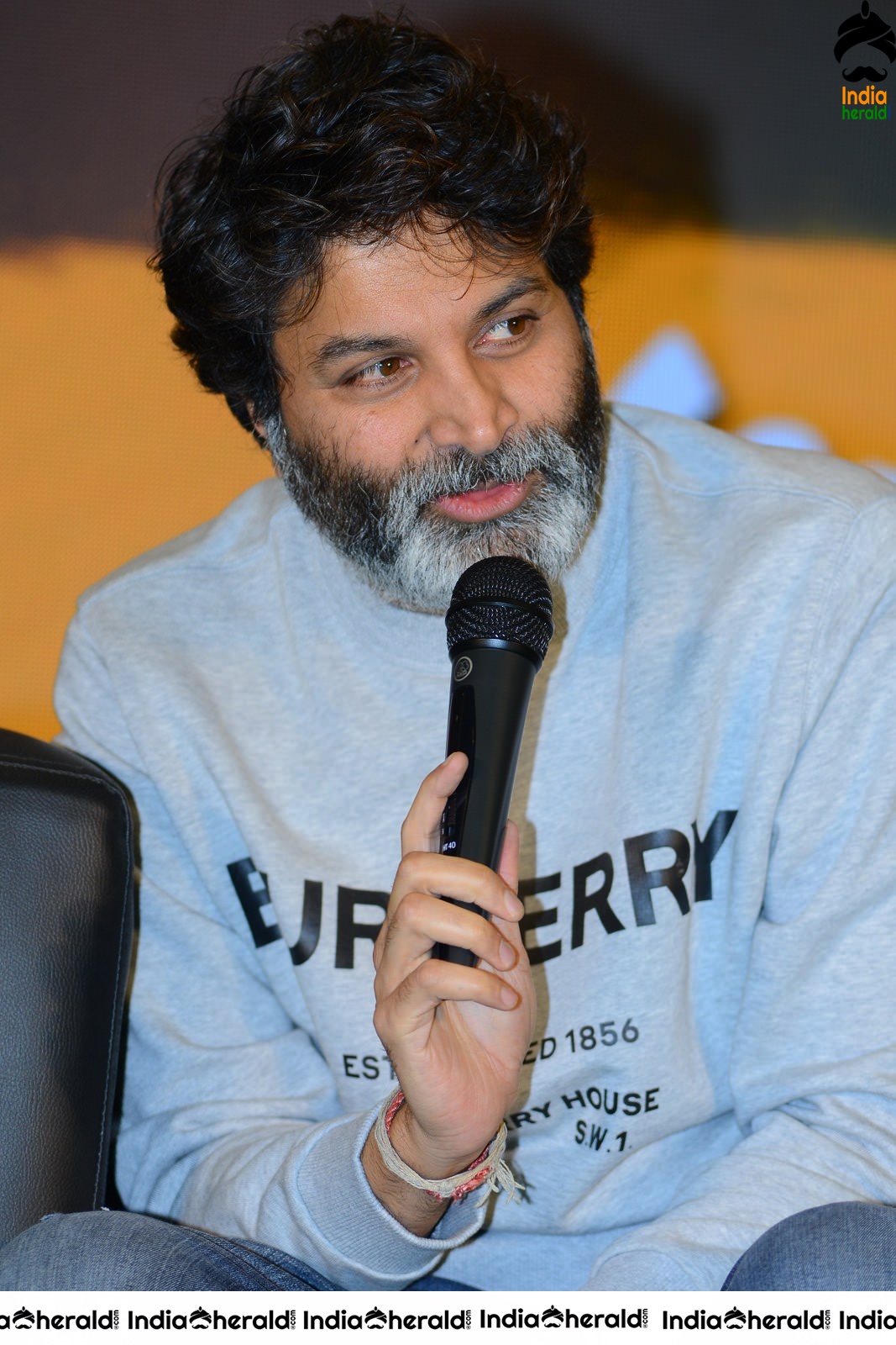 Director Trivikram Srinivas Latest Photos from AV Success meet Set 2