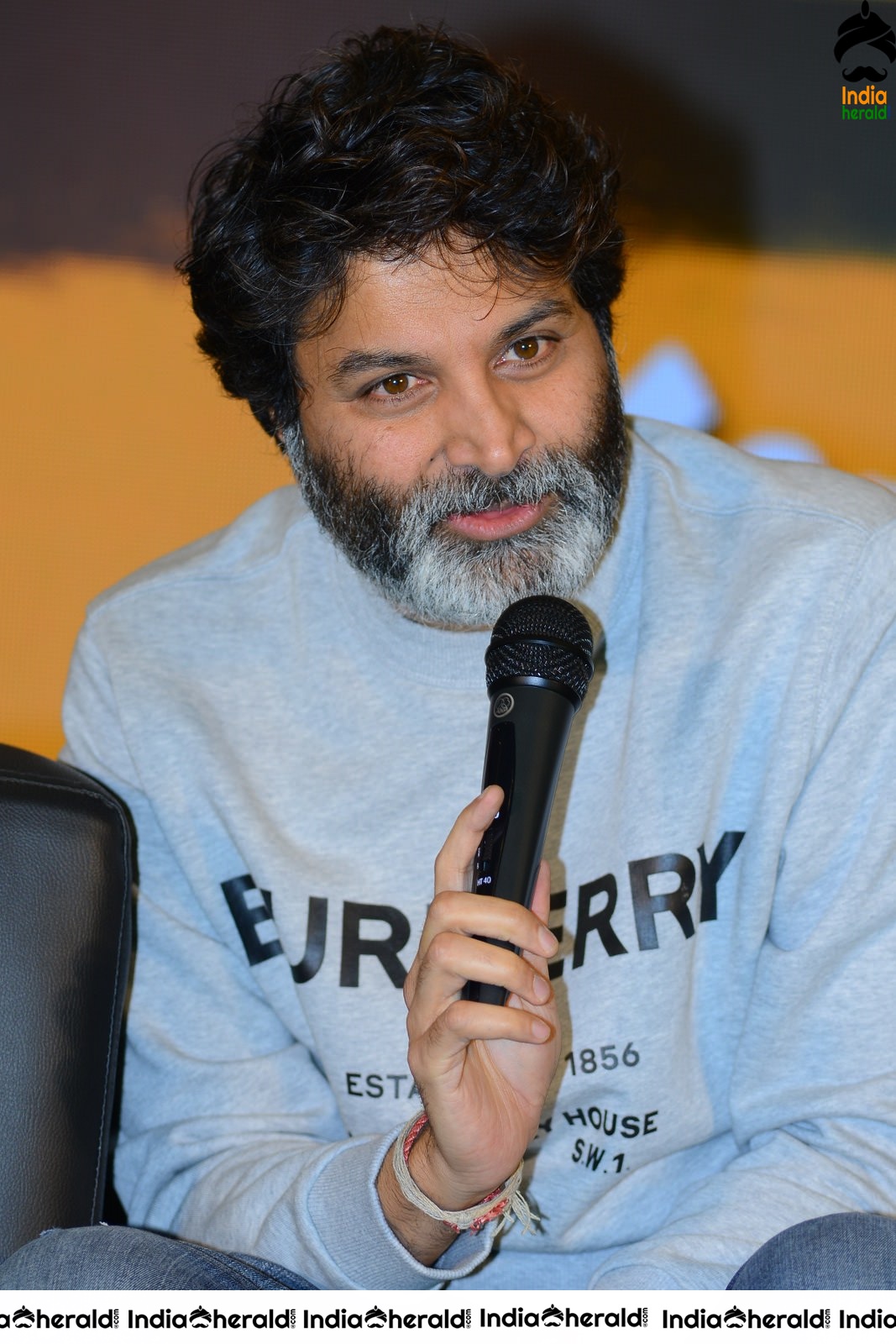 Director Trivikram Srinivas Latest Photos from AV Success meet Set 2