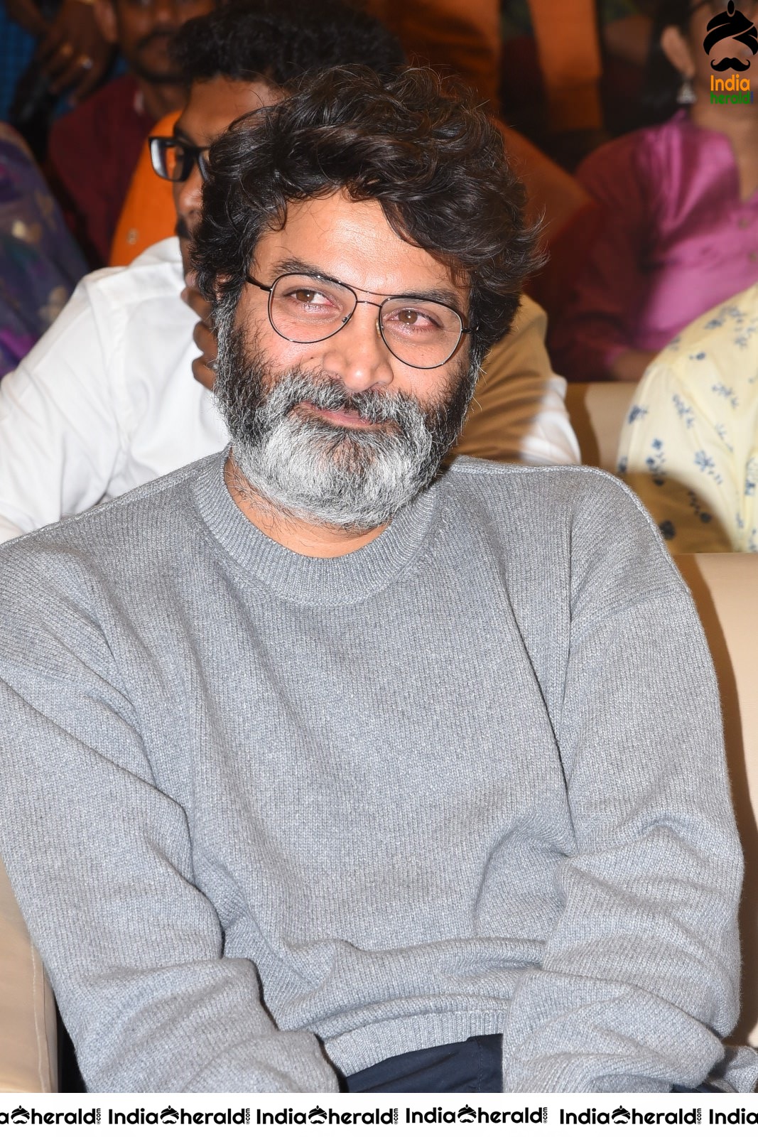 Director Trivikram Srinivas Latest Stills from Ala Vailkunthapurramuloo Thanks Meet