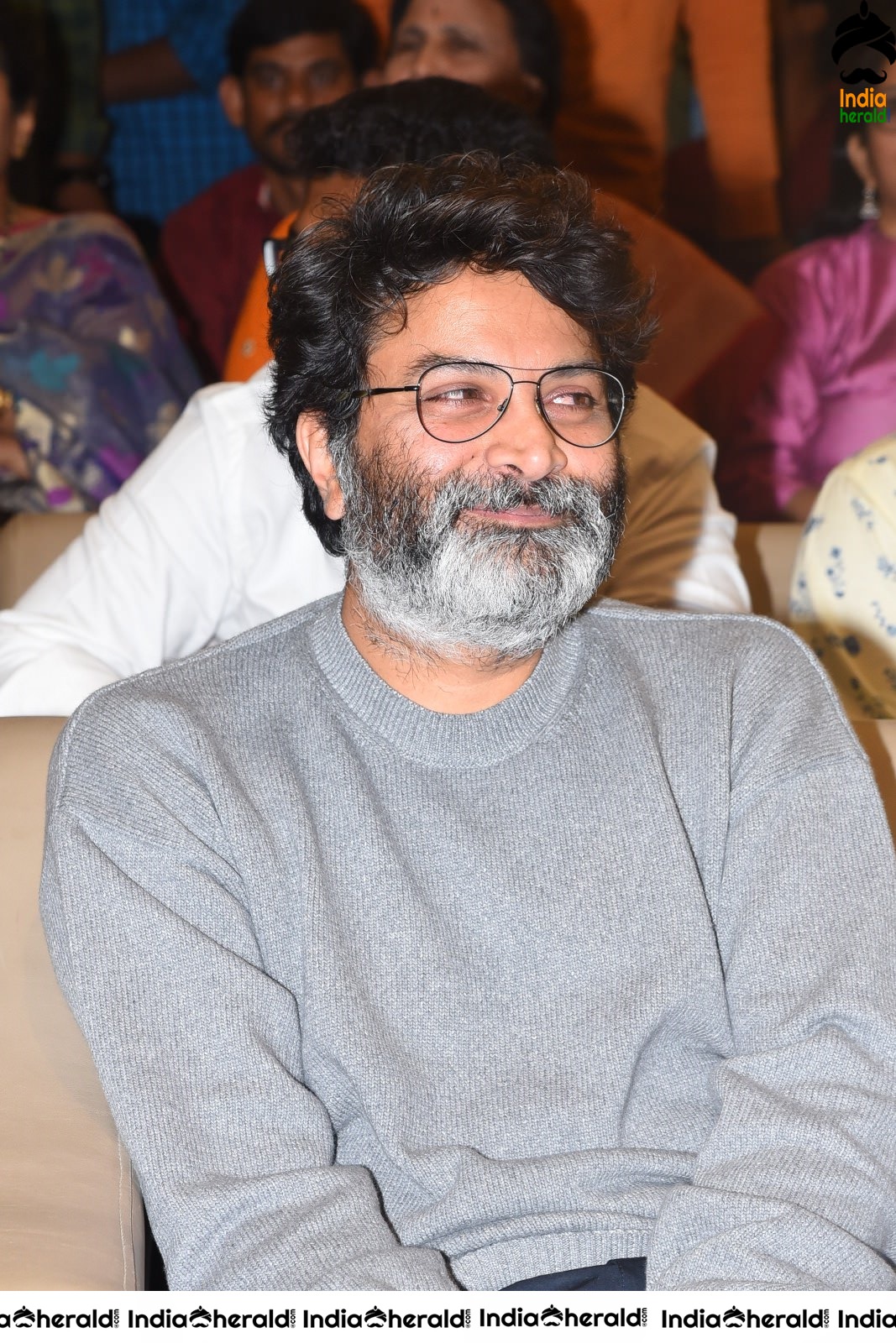 Director Trivikram Srinivas Latest Stills from Ala Vailkunthapurramuloo Thanks Meet