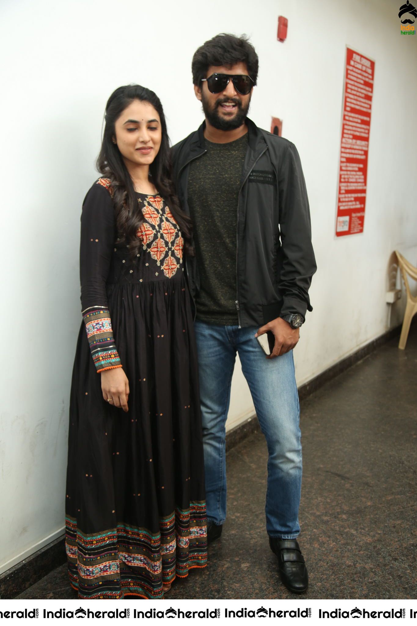 Director Vikram Kumar and Actor Nani Spotted in Black