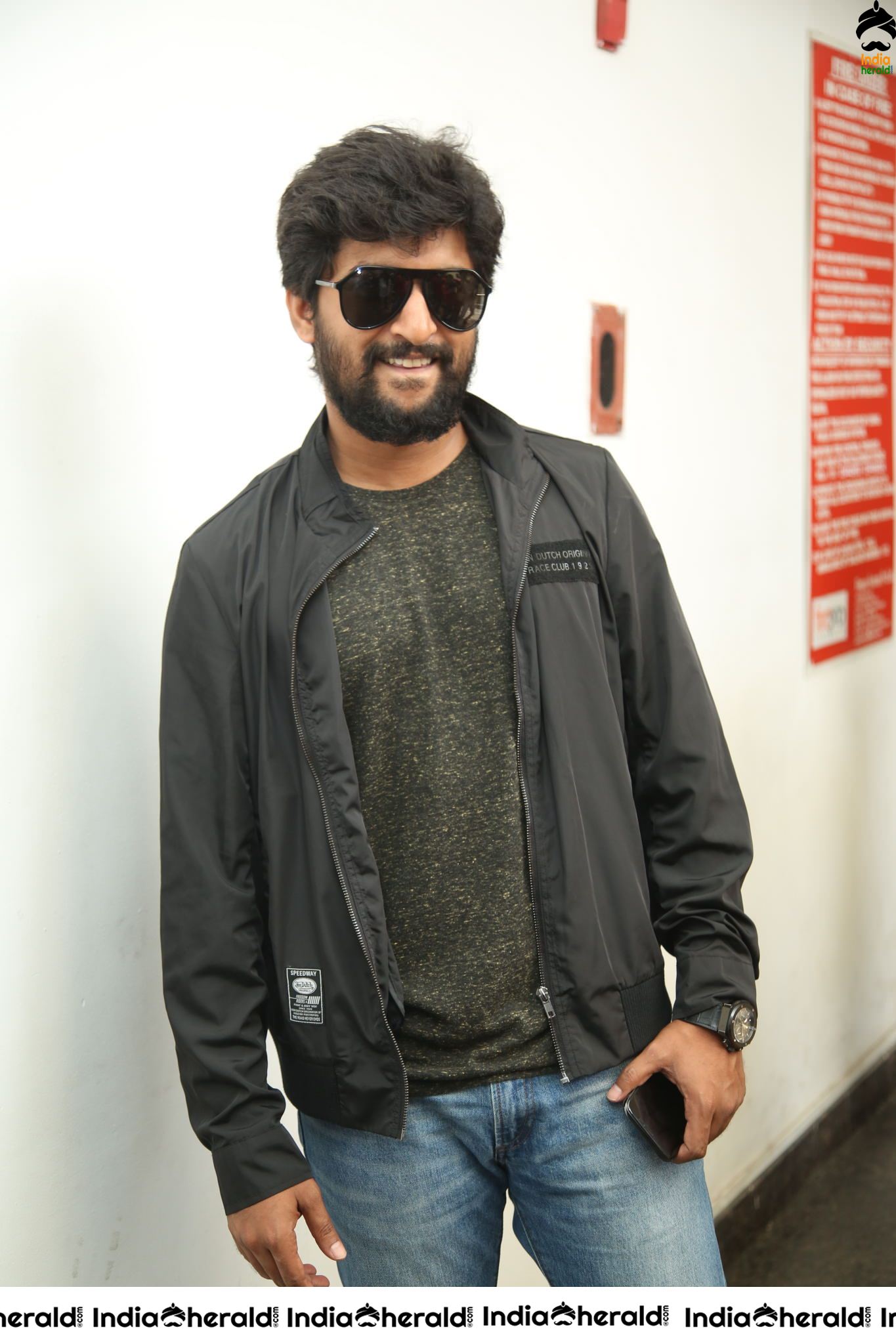 Director Vikram Kumar and Actor Nani Spotted in Black