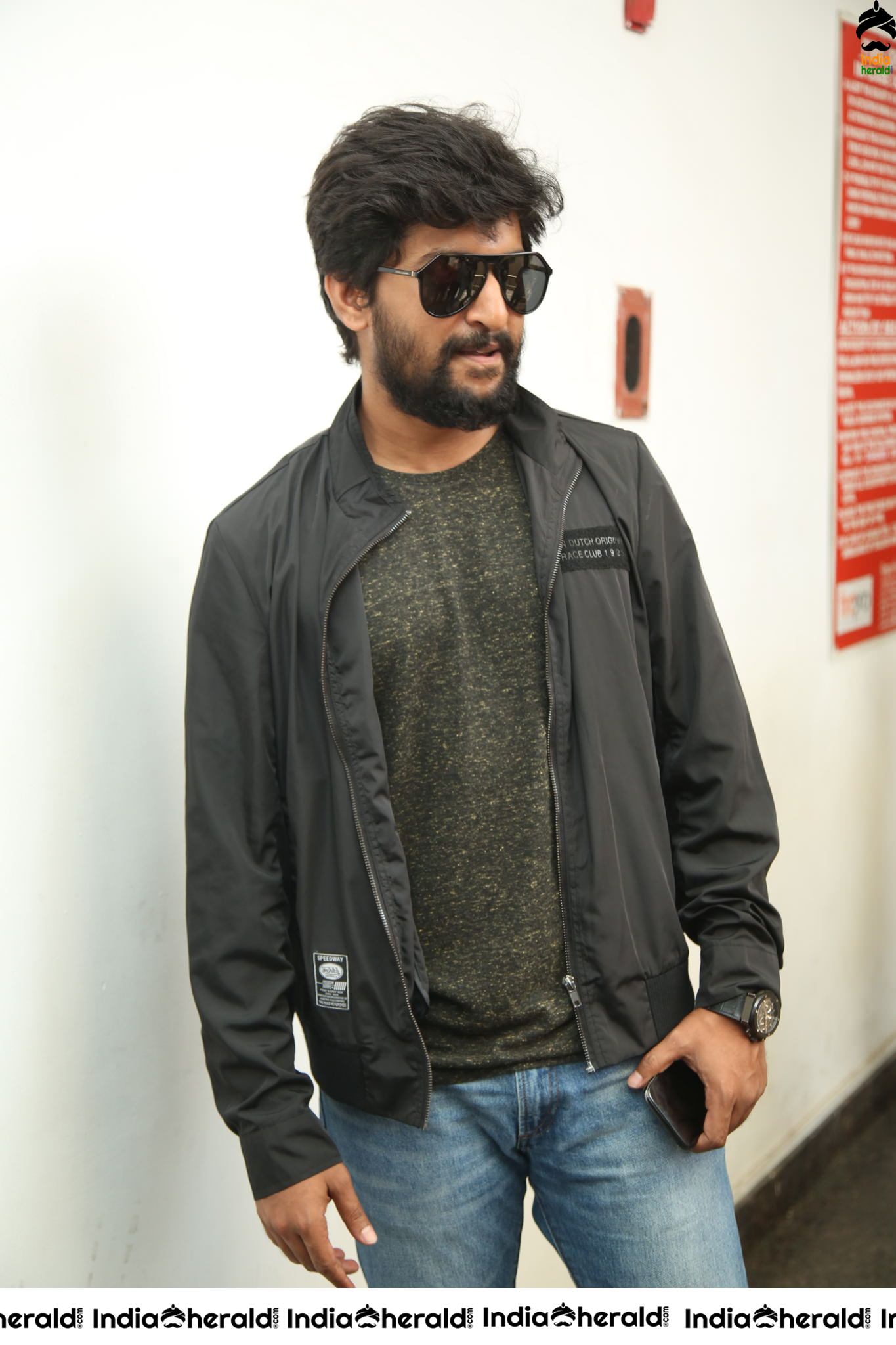 Director Vikram Kumar and Actor Nani Spotted in Black