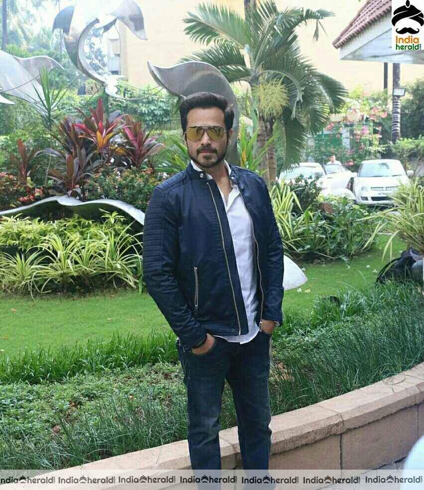 Emraan Hashmi At The Promotion Of Film The Body At Sun N Sand In Juhu