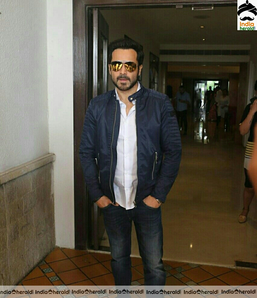 Emraan Hashmi At The Promotion Of Film The Body At Sun N Sand In Juhu