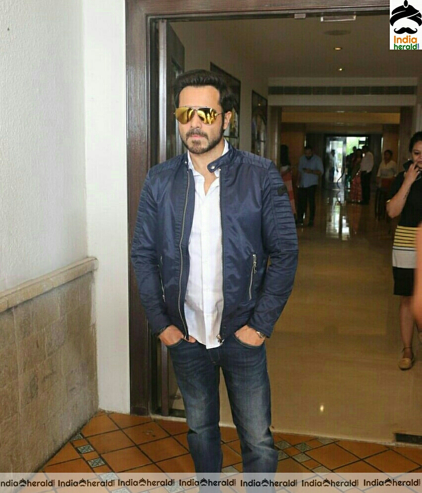 Emraan Hashmi At The Promotion Of Film The Body At Sun N Sand In Juhu