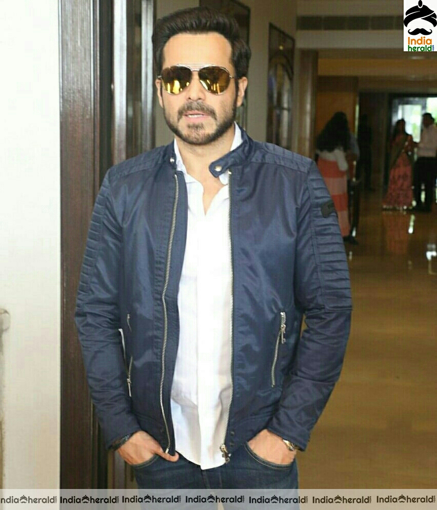 Emraan Hashmi At The Promotion Of Film The Body At Sun N Sand In Juhu