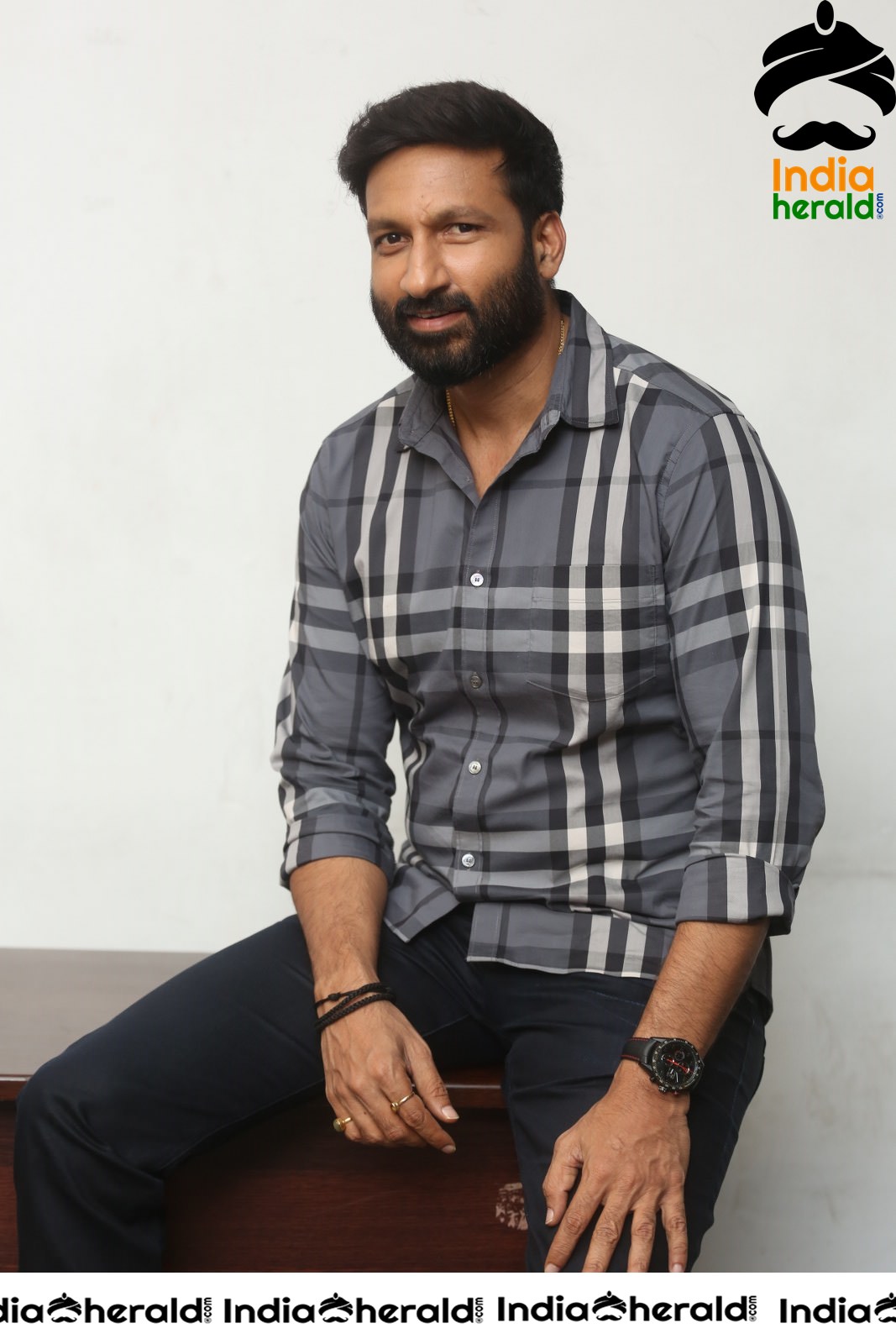 Gopichand Interview Post Chanakya Stills Set 1