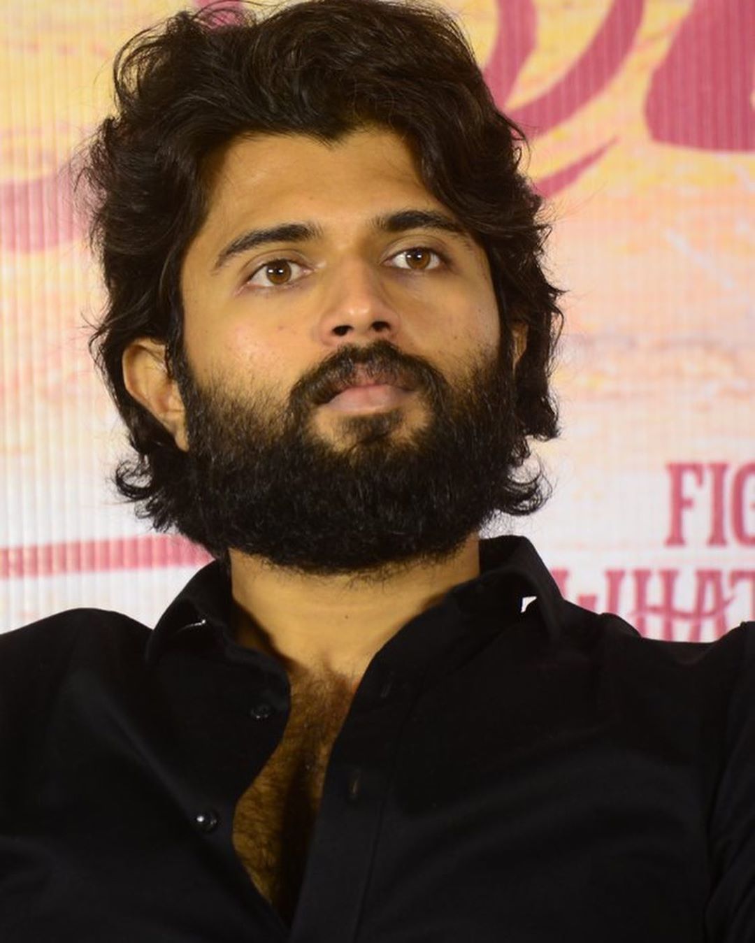 Handsome Hunk Vijay Devarakonda Black Dress Stills