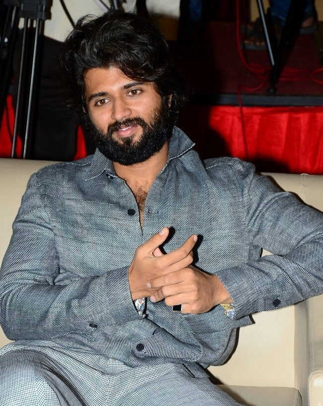 Handsome Hunk Vijay Deverakonda At Dear Comrade Trailer Launch