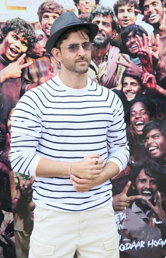 Hrithik Roshan At Promotions Of Super 30 In New Delhi