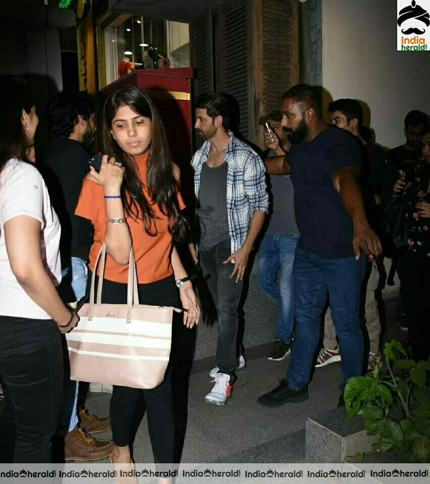 Hrithik Roshan Spotted Outside Bandra