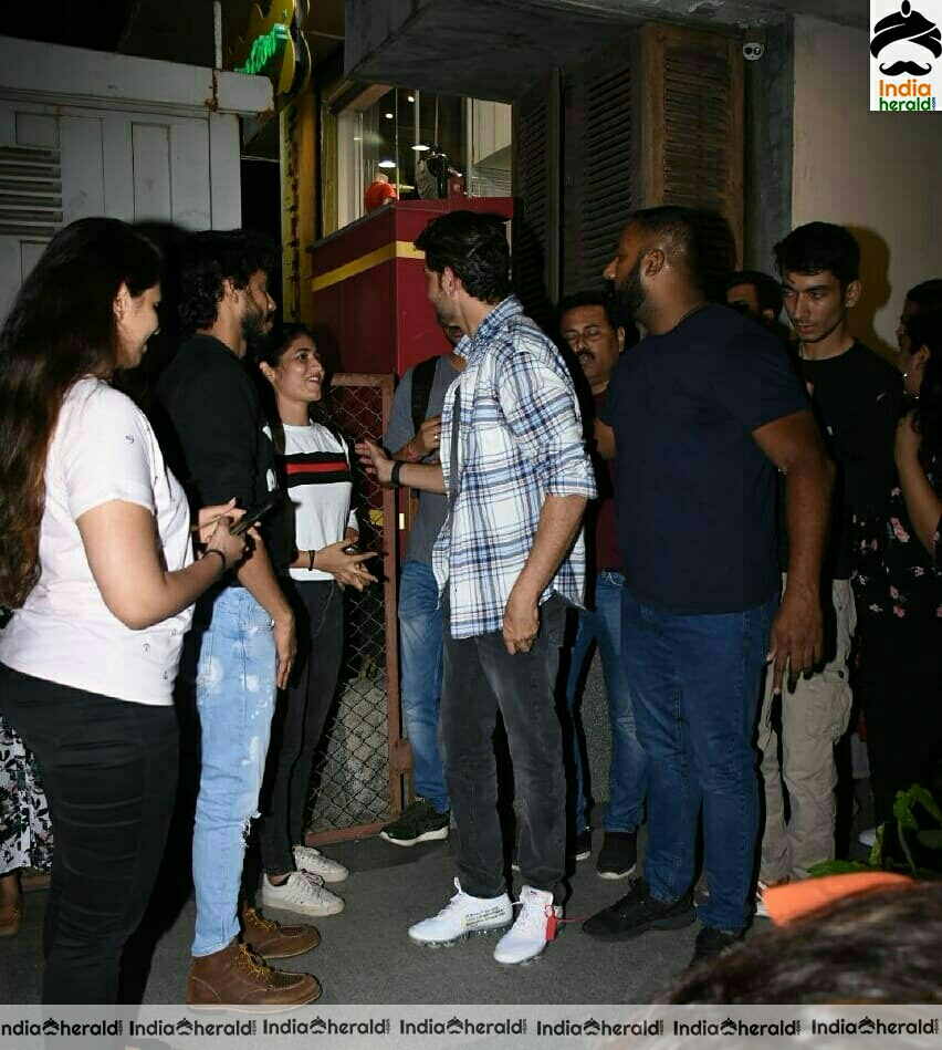 Hrithik Roshan Spotted Outside Bandra