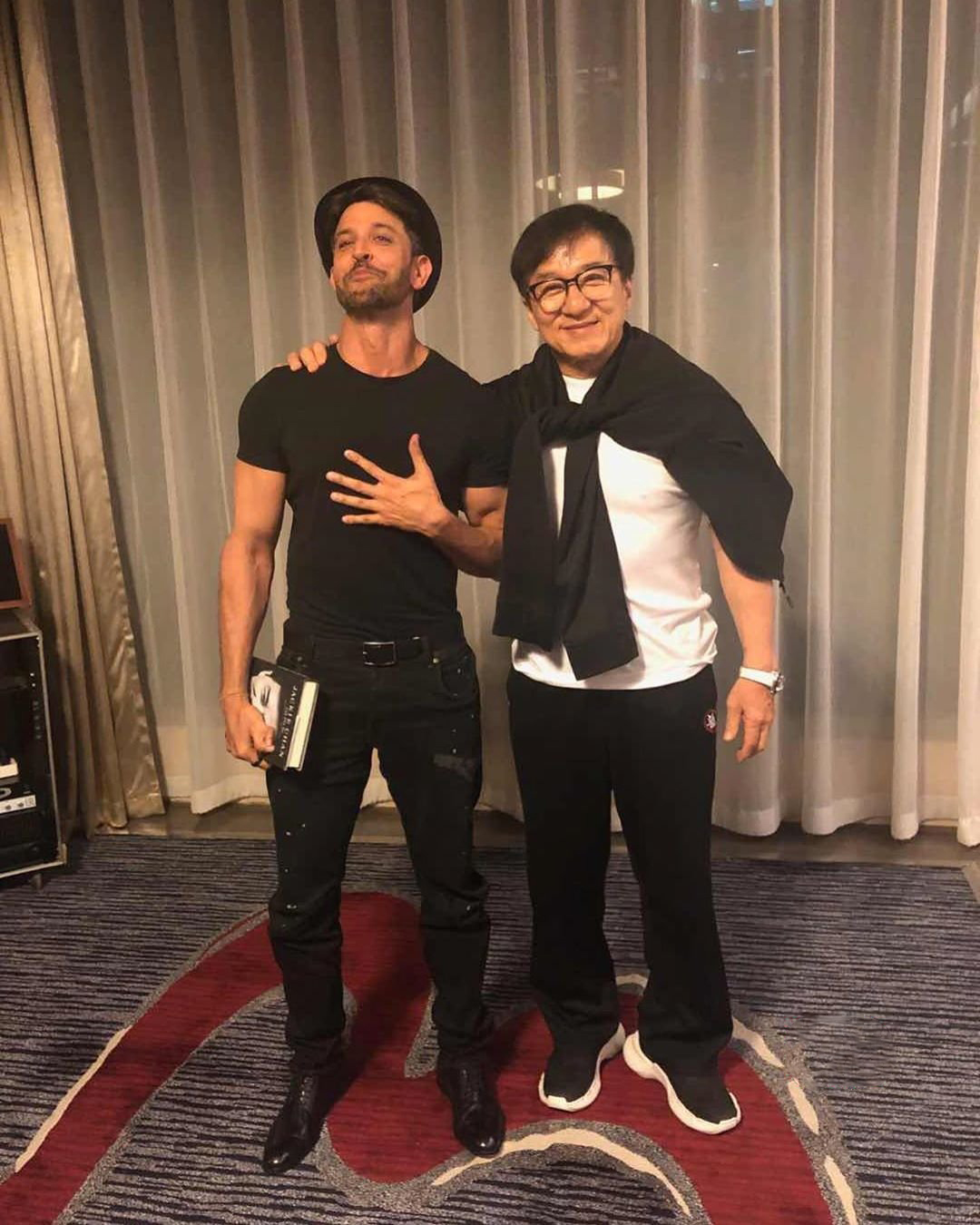 Hrithik Roshan Stills With Jackie Chan