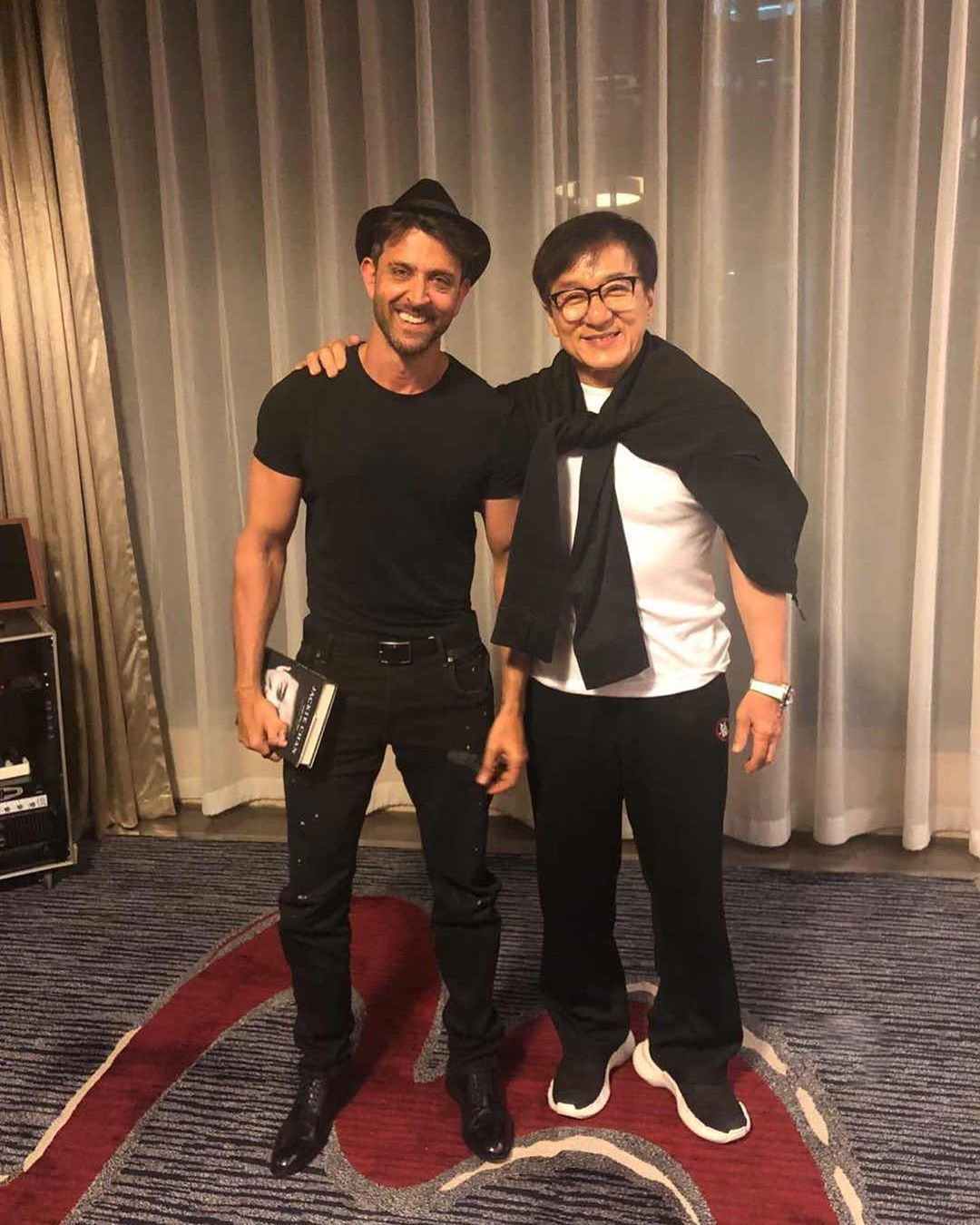 Hrithik Roshan Stills With Jackie Chan