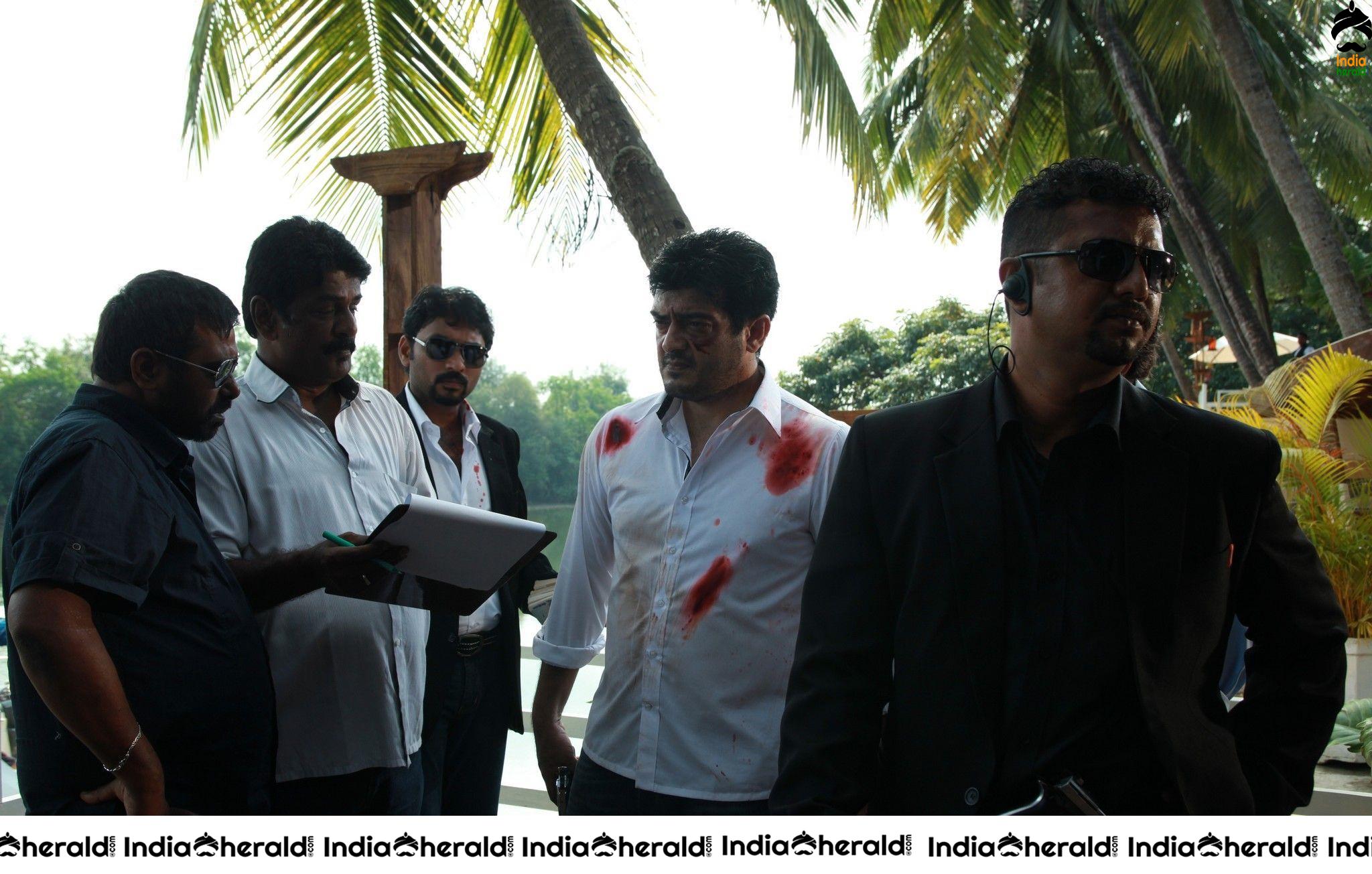 INDIA HERALD EXCLUSIVE Actor Ajith Unseen Stylish Photoshoot Stills as a Don Set 1