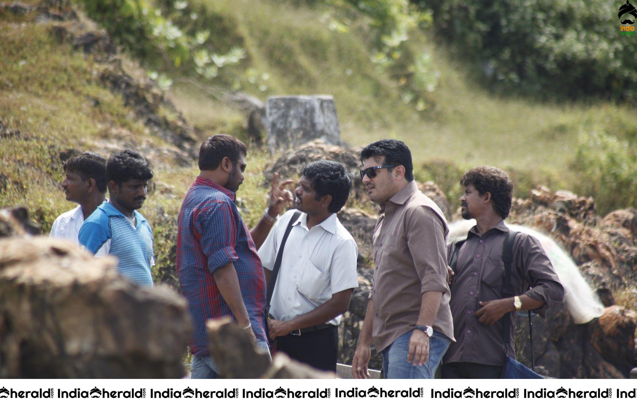 INDIA HERALD EXCLUSIVE Actor Ajith Unseen Stylish Photoshoot Stills as a Don Set 1