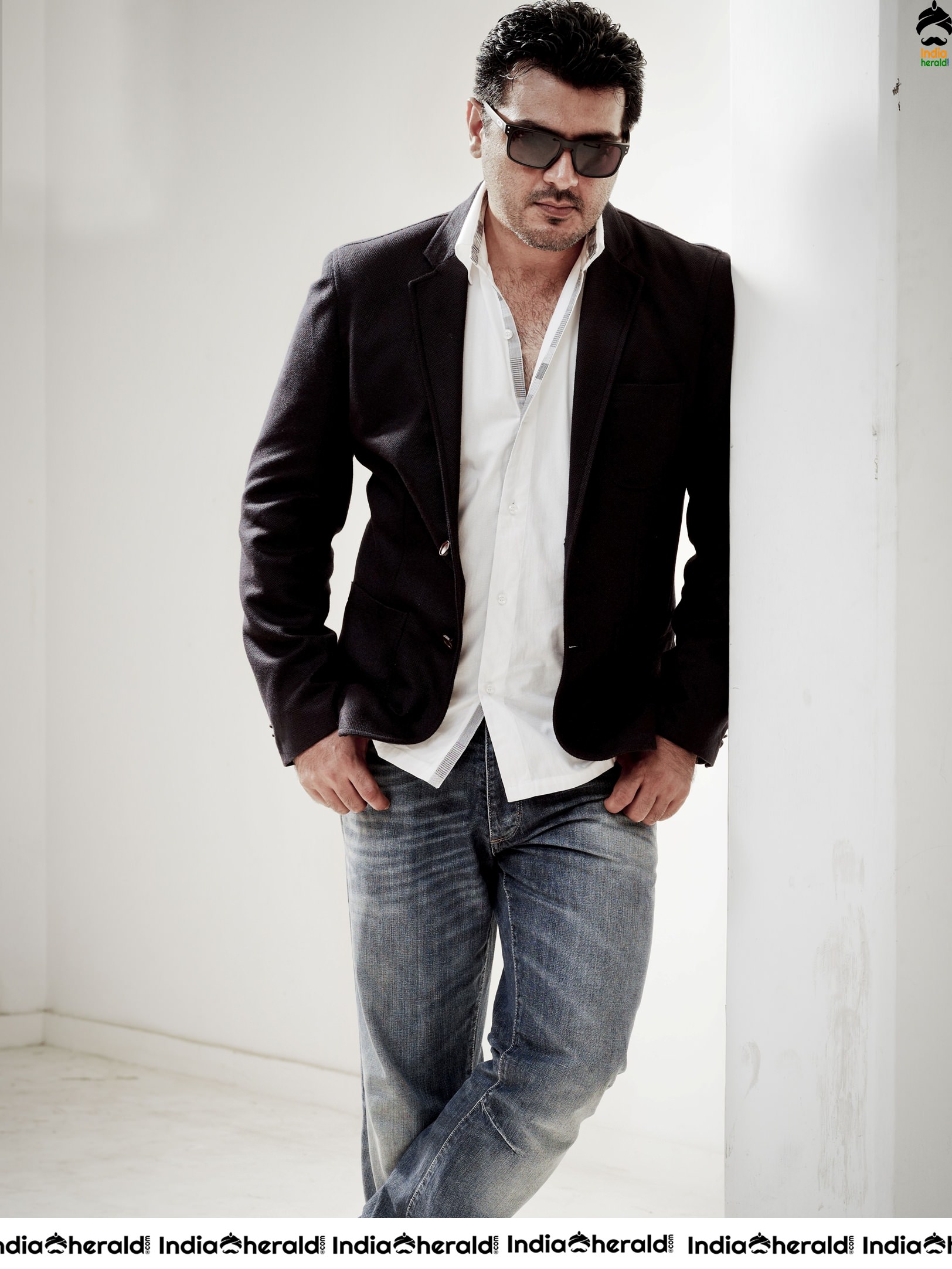 INDIA HERALD EXCLUSIVE Actor Ajith Unseen Stylish Photoshoot Stills as a Don Set 4