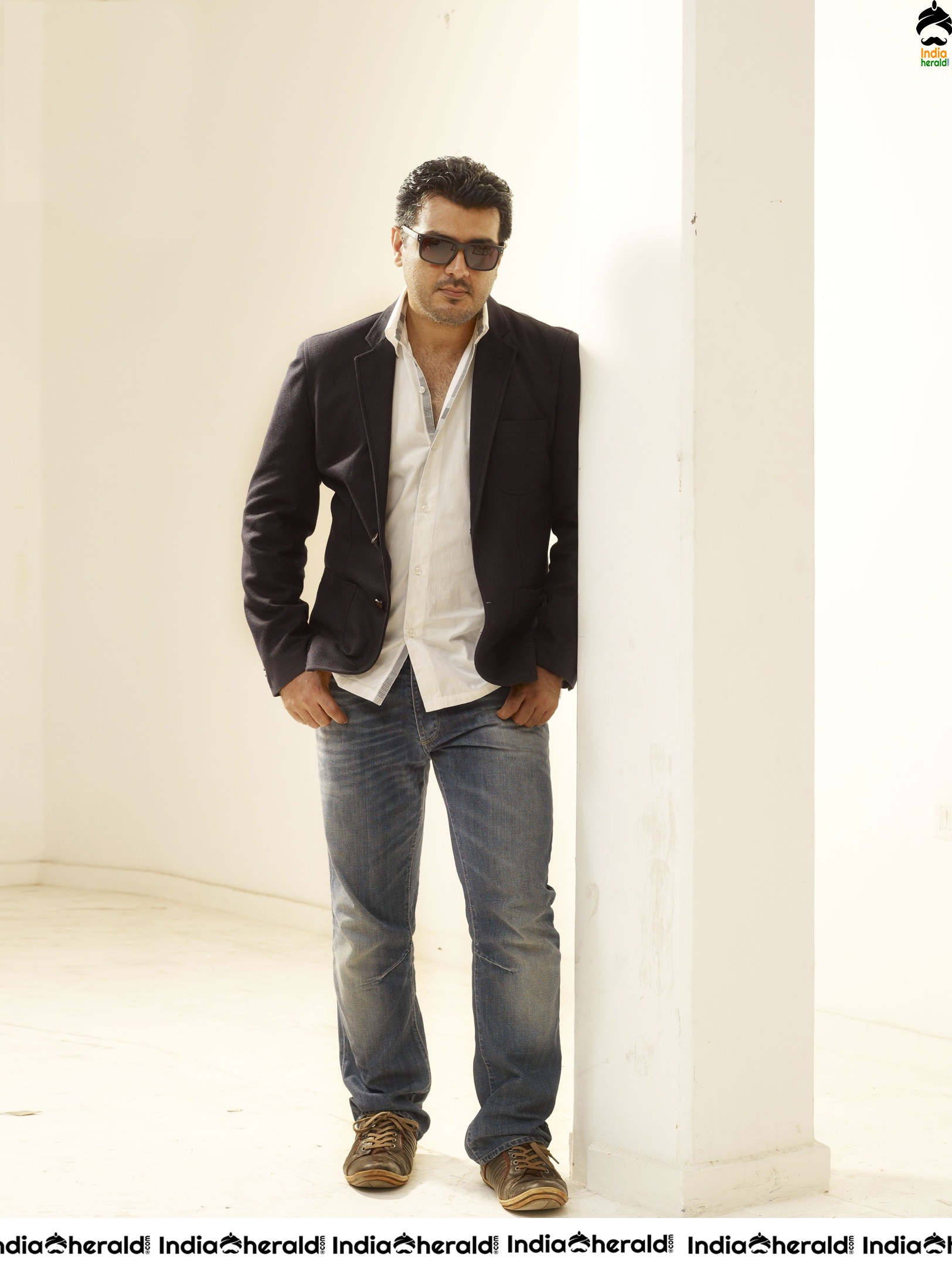 INDIA HERALD EXCLUSIVE Actor Ajith Unseen Stylish Photoshoot Stills as a Don Set 4