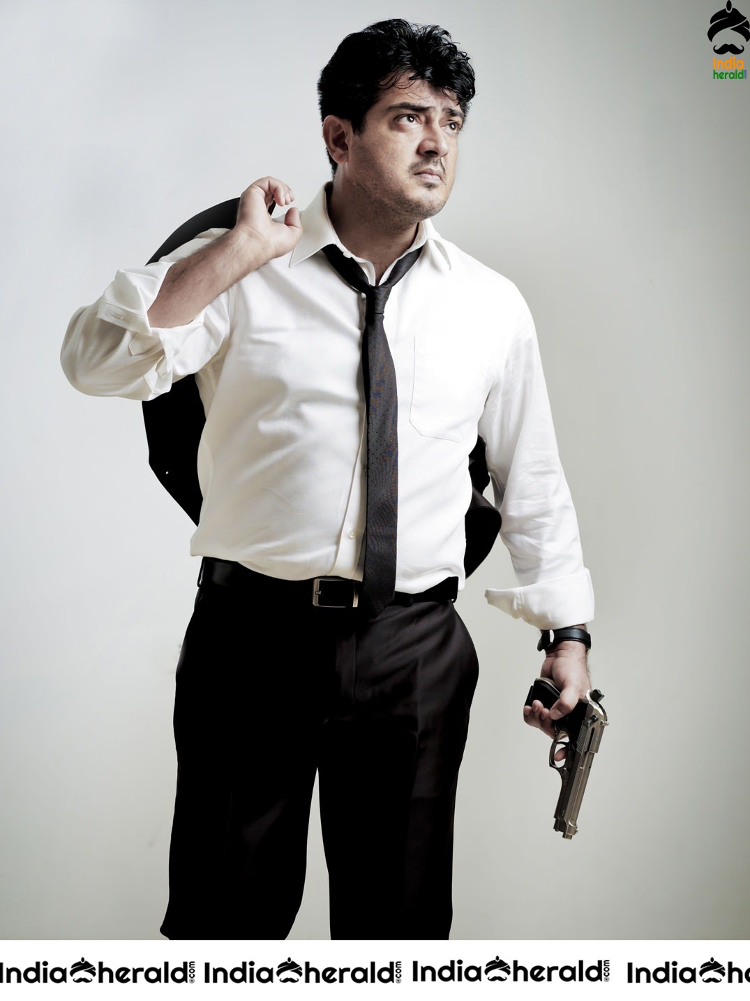 INDIA HERALD EXCLUSIVE Actor Ajith Unseen Stylish Photoshoot Stills as a Don Set 5