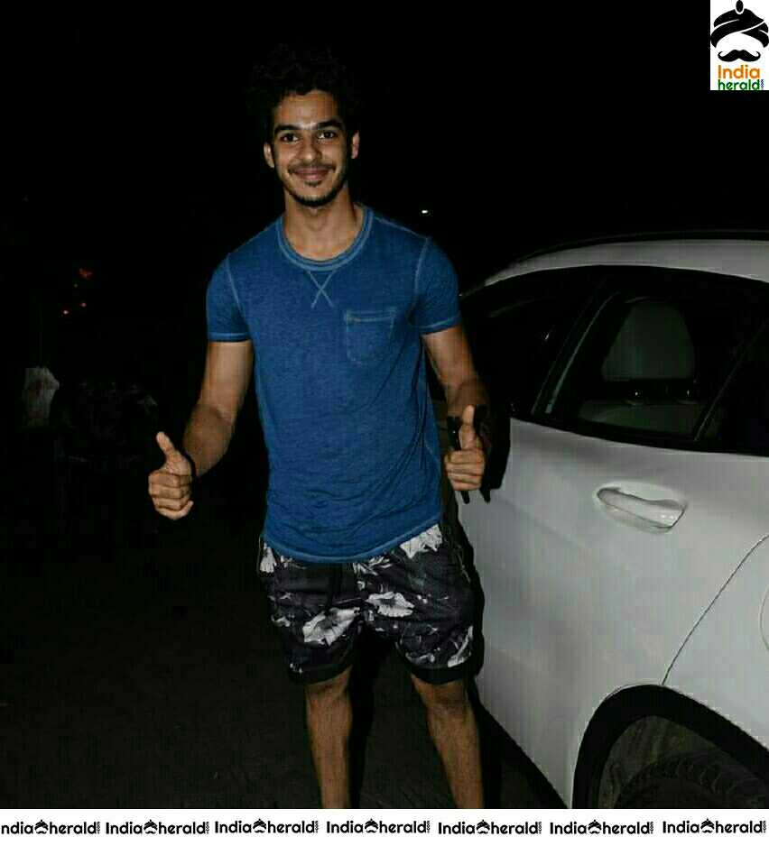 Ishaan Khatter Seen At Andheri