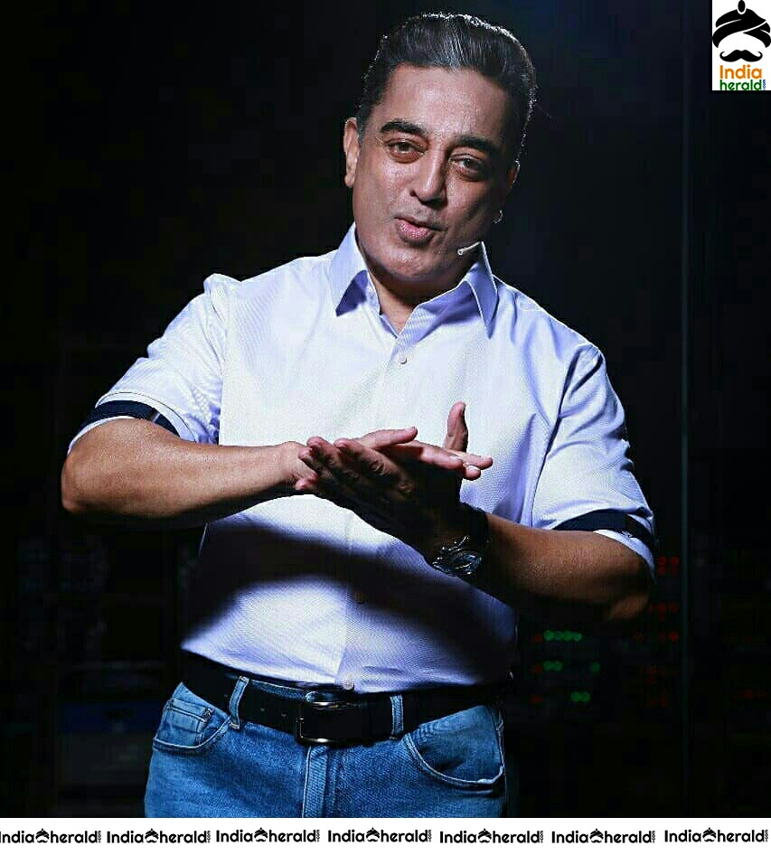 Kamal Haasan New Stills From Bigg Boss Tamil