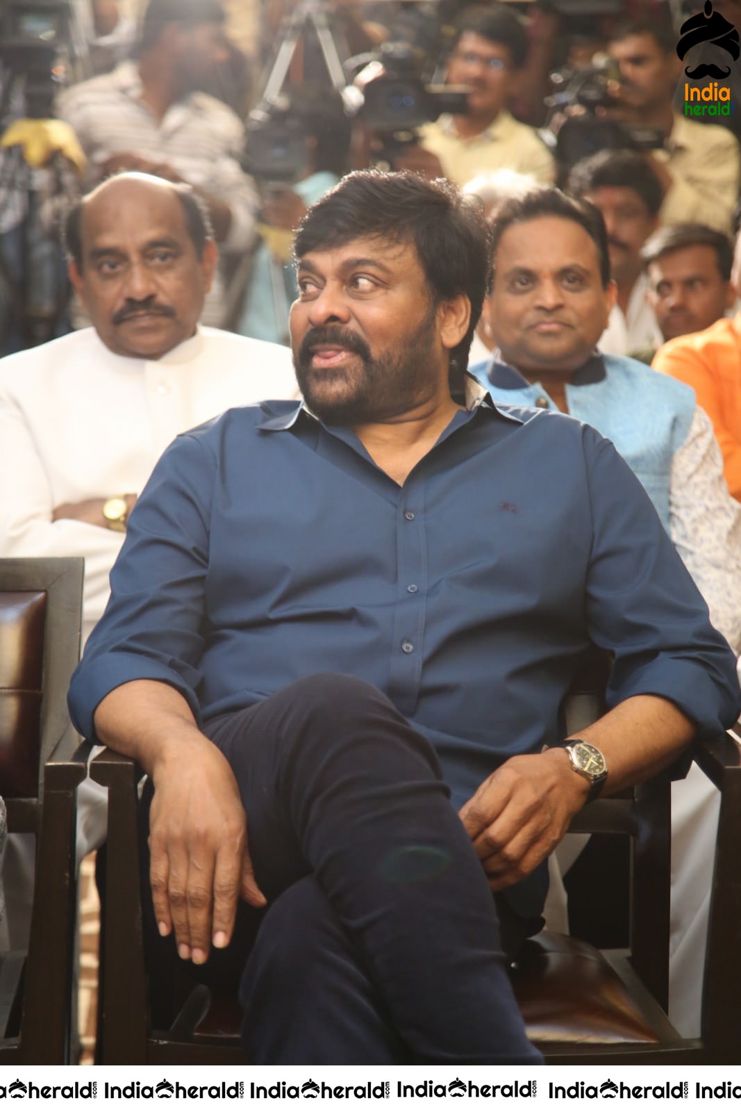 Latest Clicks of Actor Chiranjeevi from MAA Diary Launch Set 1